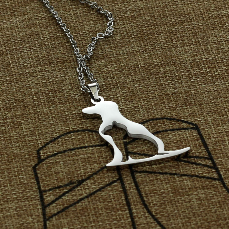 Cat and Dog Lovers Gifts Dog Lovers Necklace Pet Lovers Gifts for Women Cat and Dog Necklace - PawsPlanet Australia