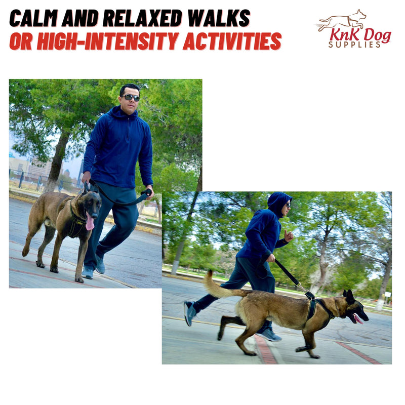 KNK Heavy Duty Dog Harness for Pitbull and Bullies – Tactical Dog Harness for Large Dogs and XL Breeds – Ultra-Durable Chest Support for Training, Walking and Strong Breeds - PawsPlanet Australia