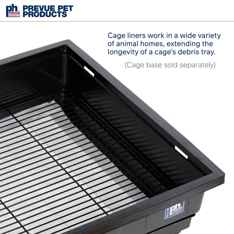 Prevue Pet Products Disposable Cage Liners for Birds and Small Animals - Parrot, Parakeet, Conure, Cockatiel Cages and Hamster, Guinea Pig, Mouse Cages White 20" X 18" - 20 Liners - PawsPlanet Australia