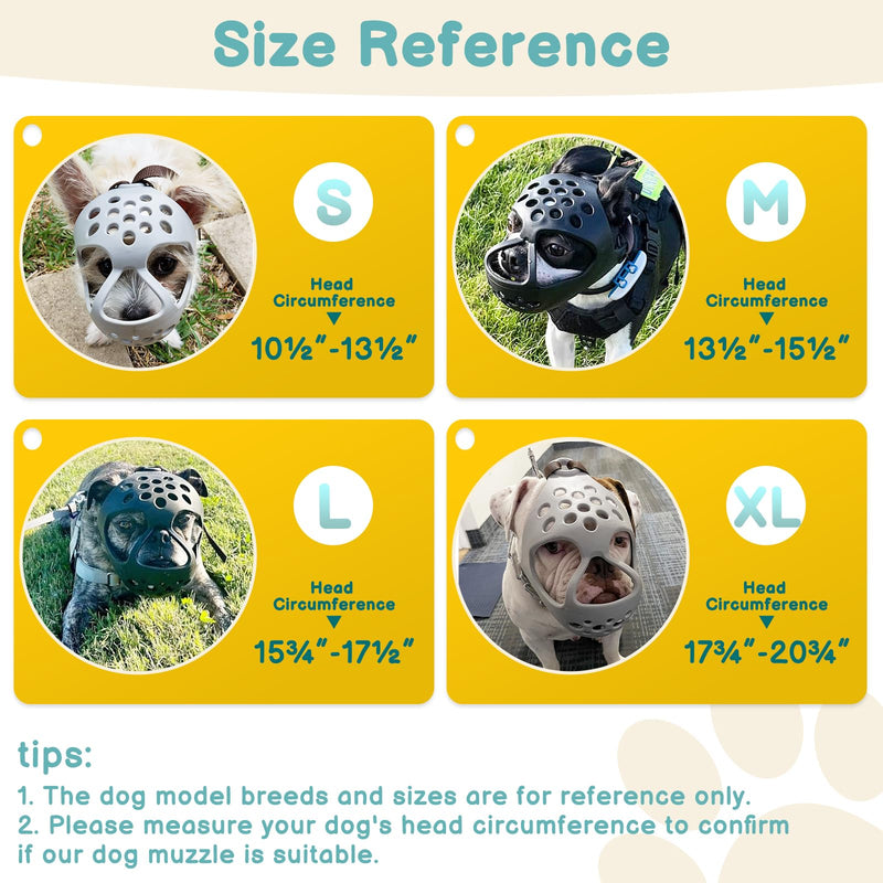 BARKLESS Muzzle for Short Snout Dog, Soft French Bulldog Muzzles to Prevent Biting, Brachycephalic Dog Mouth Guard for Aggressive Frenchie Boston Terriers Grooming Walking, Allows Panting Teal L - PawsPlanet Australia