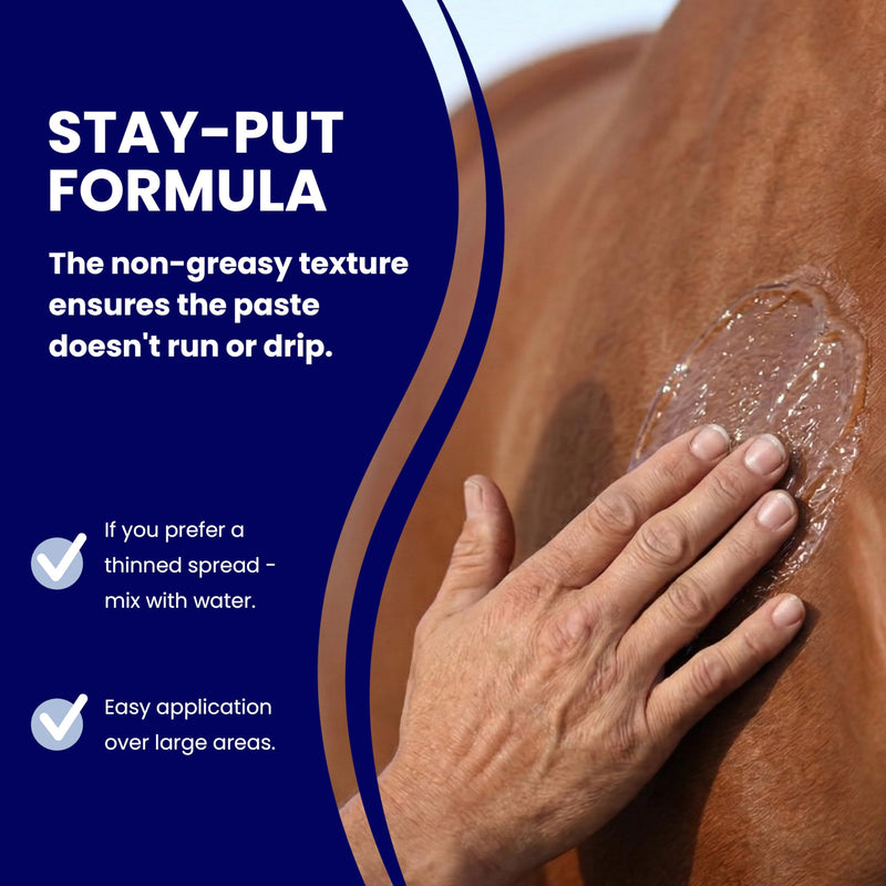 Healthy Paw Life Coat Silk Horse Grooming Poultice - Silk-Textured Skin & Coat Barrier for Pasture & Stable Support - Natural Formula for Horses and Livestock – 10 oz