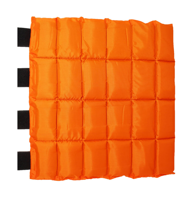 Horse Cooling Gel Leg Wrap – Quick-Cooling Therapy Wrap for Exercise, Injury Relief & Recovery, Orange (41GR01OR)