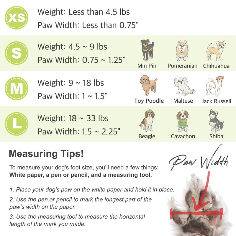 WICKEDPUP Pet Booties for Dogs & Cats, 48ct | Disposable Socks to Stop Licking | Puppy Shoes for Paw Protection Against Heat, Hot Pavement, Snow | Wound Recovery Boots Foot Covers for Injured Paw (S) S (for Small Dogs Under 9lbs) - PawsPlanet Australia