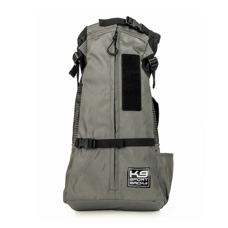 K9 Sport Sack Trainer - X-Small, Iron Gate - Ideal for Dogs with 9-12” Back Length - Backpack-Style Training Carrier - Meant for Quick, Non-Strenuous Activities Extra Small - PawsPlanet Australia