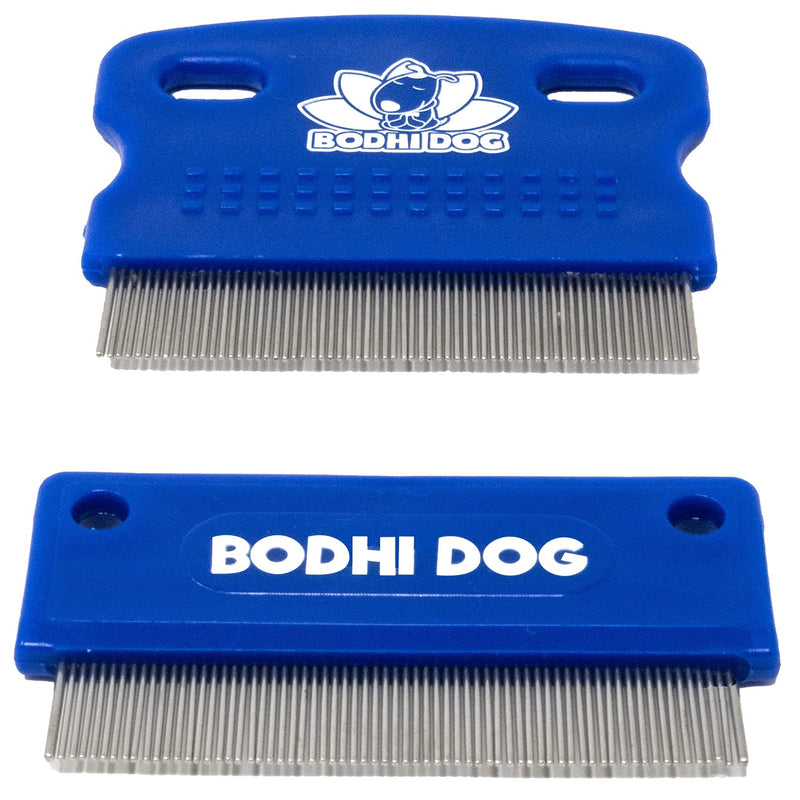Bodhi Dog Tear Stain Remover Combs - Clean Crust, Dirt & Buildup Around Pet Eyes - Gentle, Durable, Easy-to-Use Grooming Tool for Dogs & Cats - Ideal for All Fur Types & Coats (Set of 2) - PawsPlanet Australia