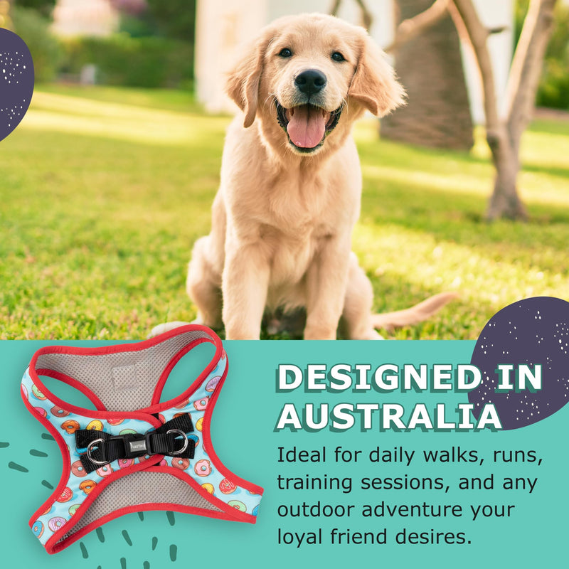 FuzzYard You Drive Me Glazy Step in Dog Harness | Size XL | Comfortable Fit for Everyday Walking & Training Extra Large - PawsPlanet Australia