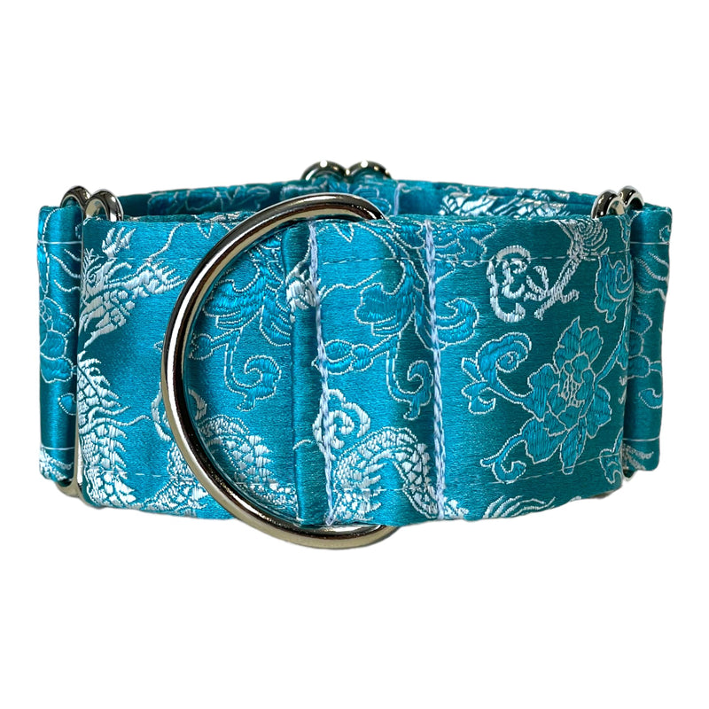 Extra Soft Martingale Dog Collar for Greyhound Saluki Whippet and Other Breeds with Similar Neck 2" Wide (14"-18") 14"-18" - PawsPlanet Australia