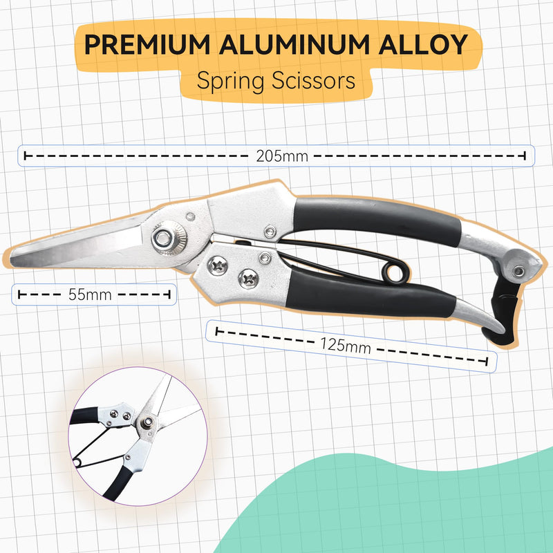 Goat Hoof Trimmers & Farrier Shears, Hoof Trimmers for Goats and Sheep, Multi-Purpose Goat Hoof TrimmerShear Garden Wire Pipe Cutting Tool Straight Blade