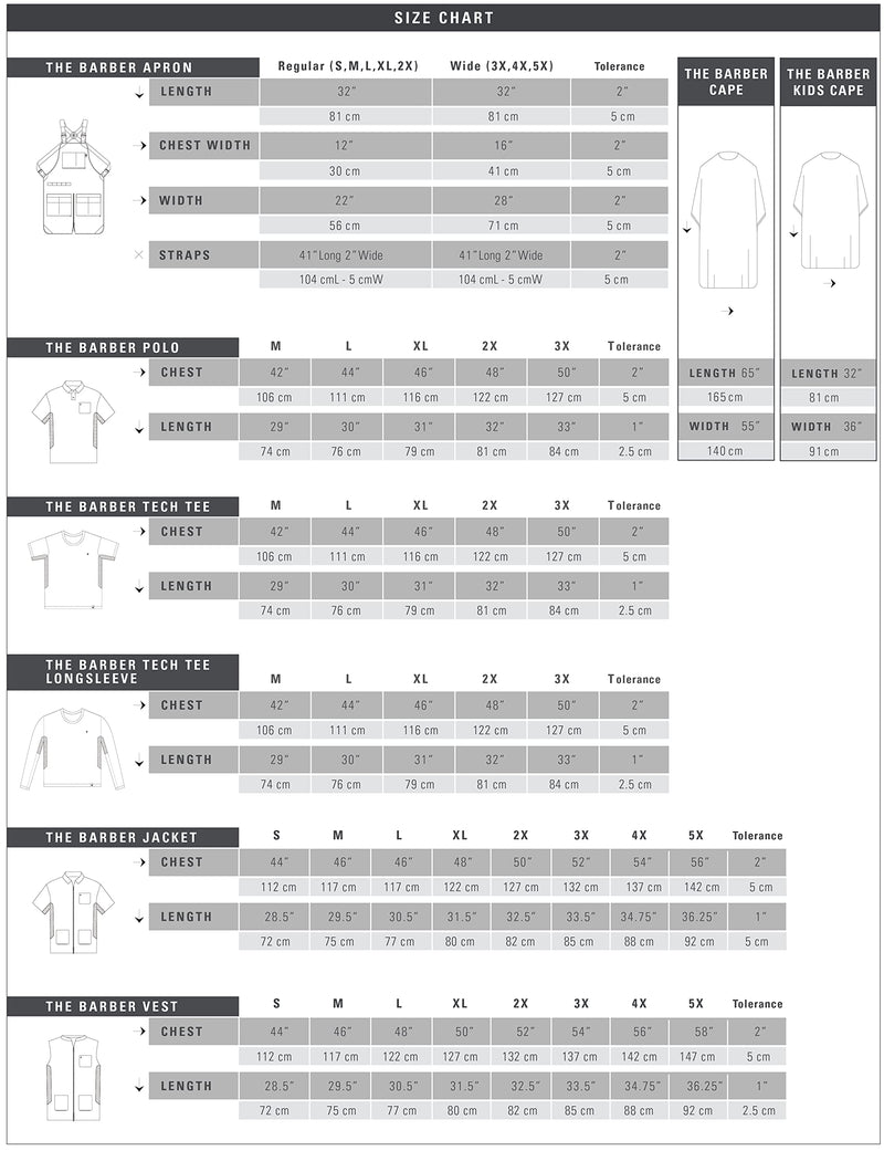 Barber Strong The Barber Tech Tee, Men's Grey, Hair Repellent, Ultra Lightweight T-Shirt with Breathable Vented Side Panels, Moisture-Wicking 4-Way Stretch Fabric, Size 3XL, Great for Pet Grooming Small - PawsPlanet Australia