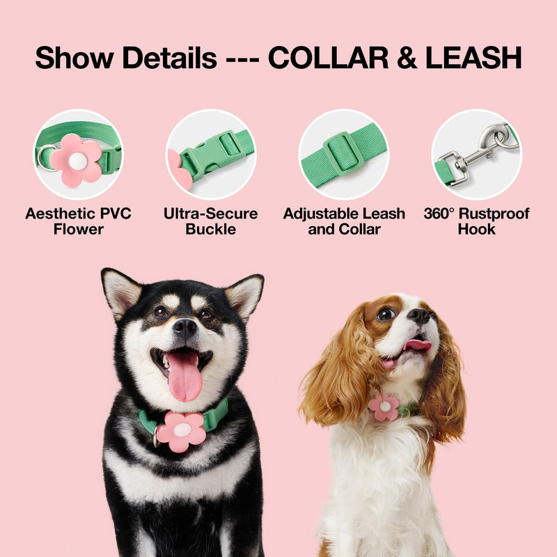 VETRESKA Dog Poop Bags with Dispenser & Flora Dog Harness, Leash and Collar Set - PawsPlanet Australia