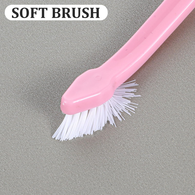 Pack of 8 Dog Toothbrush, Small Dog Pet Toothbrush, Soft Cat Toothbrush, Mini Toothbrush, Deep Cleaning Set, Portable, Travel-Friendly and Easy to Use for Puppies