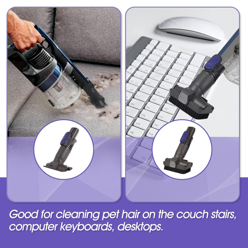 IX141 Vacuum Crevice Tool Brush Replacement Parts Compatible with Shark Pet Cordless Stick IZ162H IZ361H IX140 IX141 IZ140 IZ142 UZ145 Removable Two-in-one Tool Brush Attachments for D-Shaped Vacuum - PawsPlanet Australia