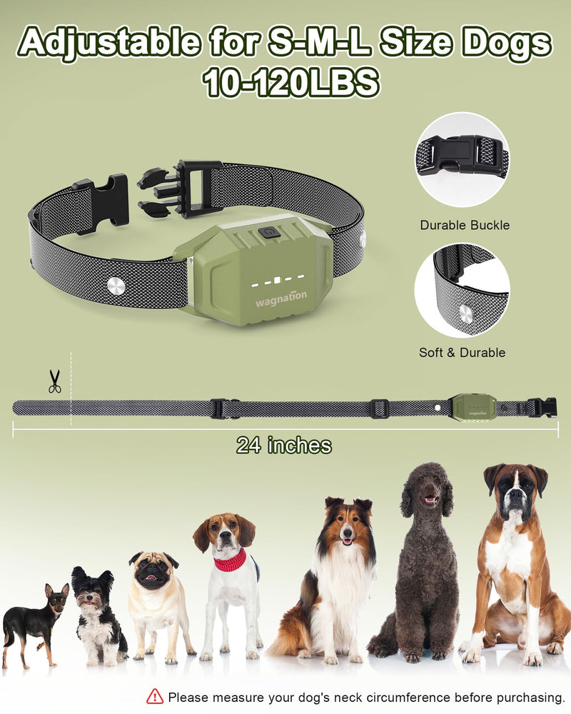 Dog Shock Collar with Remote Control, 4000FT Dog Training Collar with Beep(1-9) & Vibration(1-9) & Safe Static(1-99), IPX7 Waterproof & Rechargeable Shock Collar for Dogs All Breeds 10-120lbs - PawsPlanet Australia