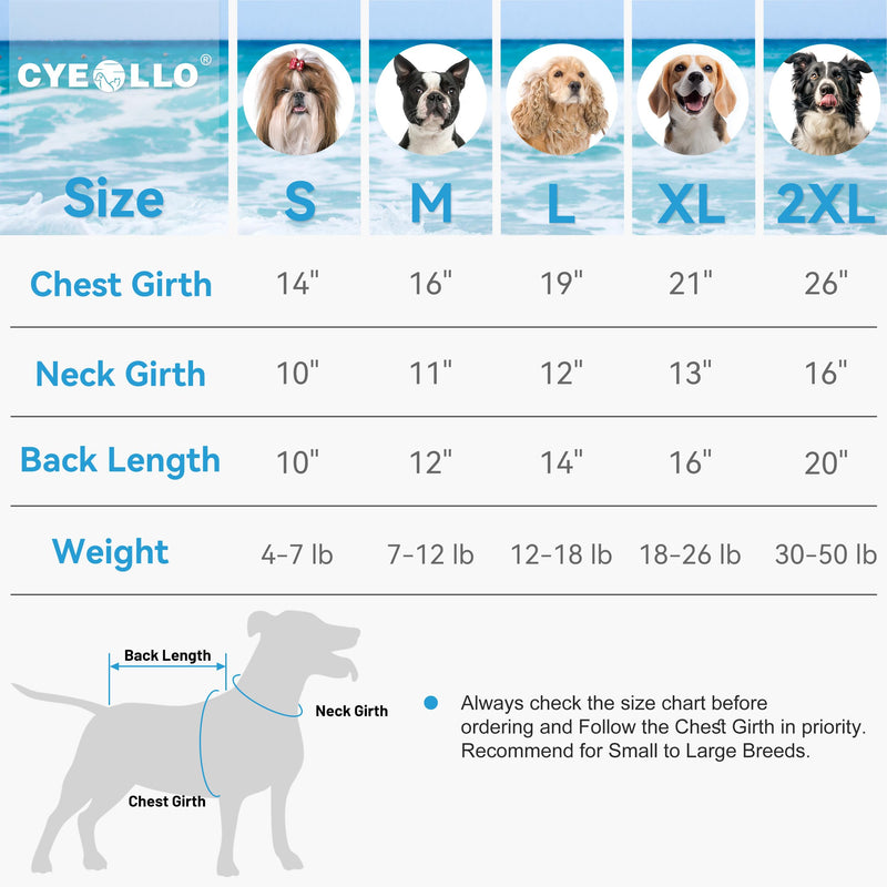 cyeollo 2pack Dog Cooling Shirt, Breathable Sleeveless Summer Clothes for Dogs, Intant Cool T Shirts for Small Dogs, Pink M M-Chest 16"
