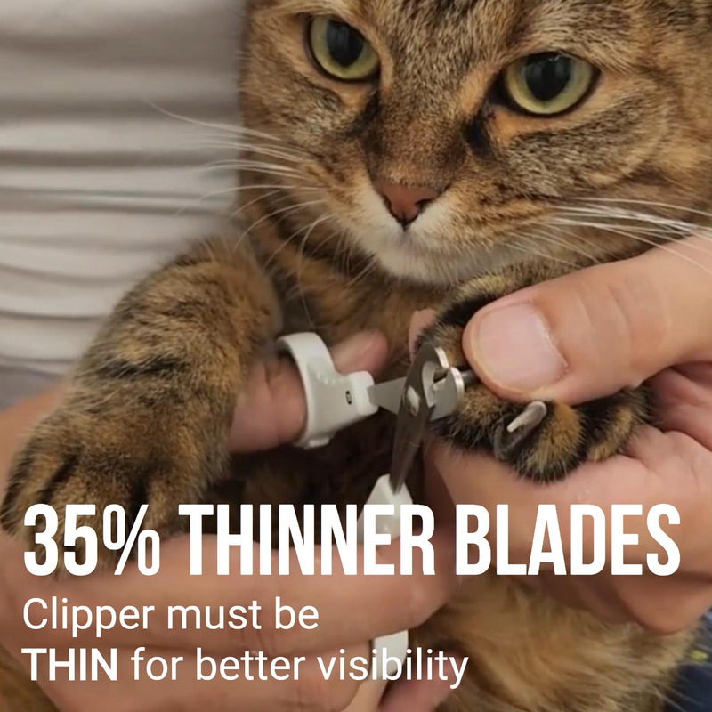 Cat Nail Clipper - Extra Sharp & Thin Blades for Indoor Cats, Small Dogs and Any Small Pets - Expertly Crafted in Korea - PawsPlanet Australia