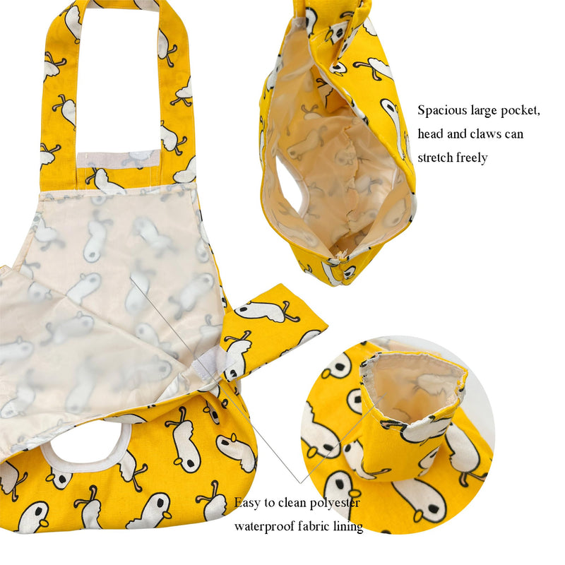 Chicken Holder Bag Poultry Care Handle Shoulder Sling Carrier Tote Accessories for Roosters Hens Ducks Geese Transport Traveling Hiking - 2 Pack - PawsPlanet Australia