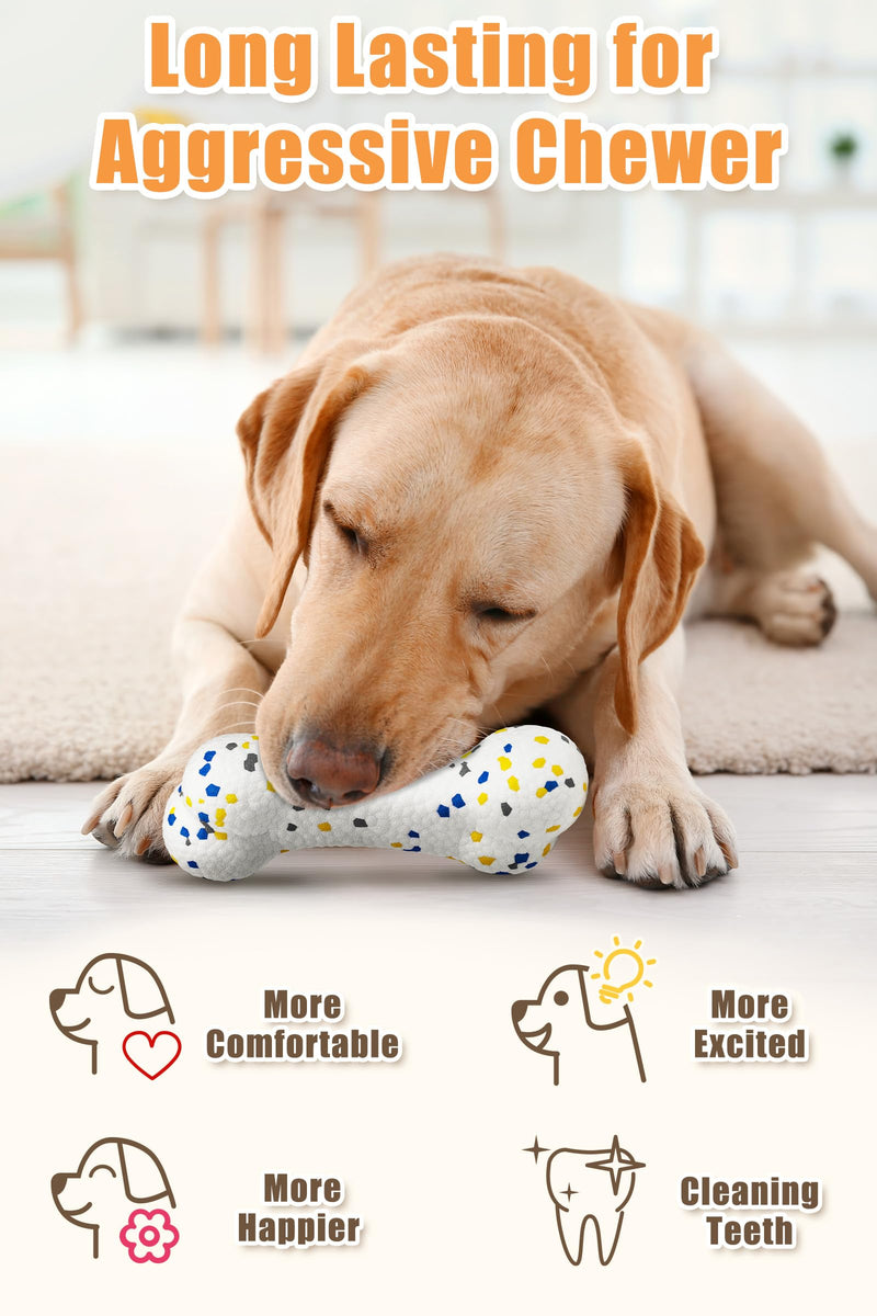 Upgrade Bone Dog Balls for Aggressive Chewers, Indestructible Tennis Balls for Dogs (1 Pcs) - PawsPlanet Australia