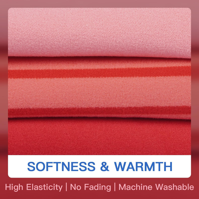 3 Pack Dog Fleece Sweaters -Red-XL, Soft Warm Tshirt | Lightweight Classic Striped Tank Top,Stretchy Vest Free Movement,Fall Strolls,Winter Warmth Red X-Large - PawsPlanet Australia