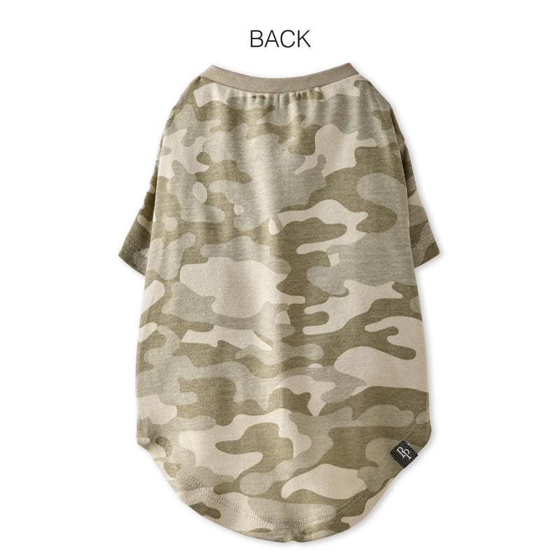 Toby II - The Perfect Tee, 3 Pack Short Sleeve Pet T-Shirt 100% Organic Cotton Tees Clothes for Small, Medium, Large Dogs, Sage Camo, Small (10-25 lbs) Small (10-25 lbs) - PawsPlanet Australia