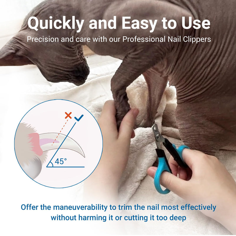 Professional Cat Nail Clippers, Pet Nail Trimming Tool, cat Claw Scissors,Clipper for pet's Nails - PawsPlanet Australia