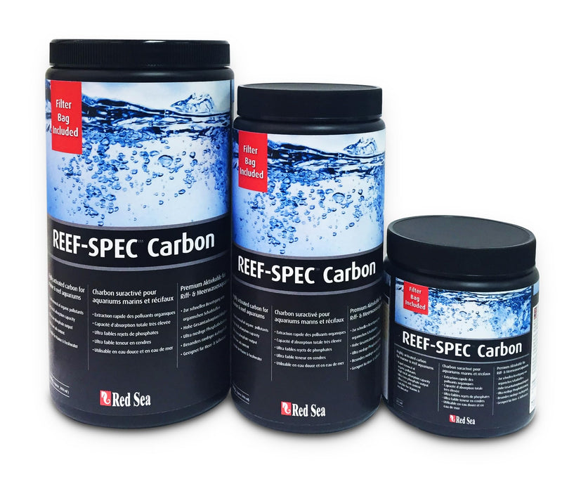 Red Sea Reef SPEC Aquarium Carbon 100 gm Box | Highly Activated Charcoal for Aquariums and Fish Tanks Freshwater Saltwater Marine