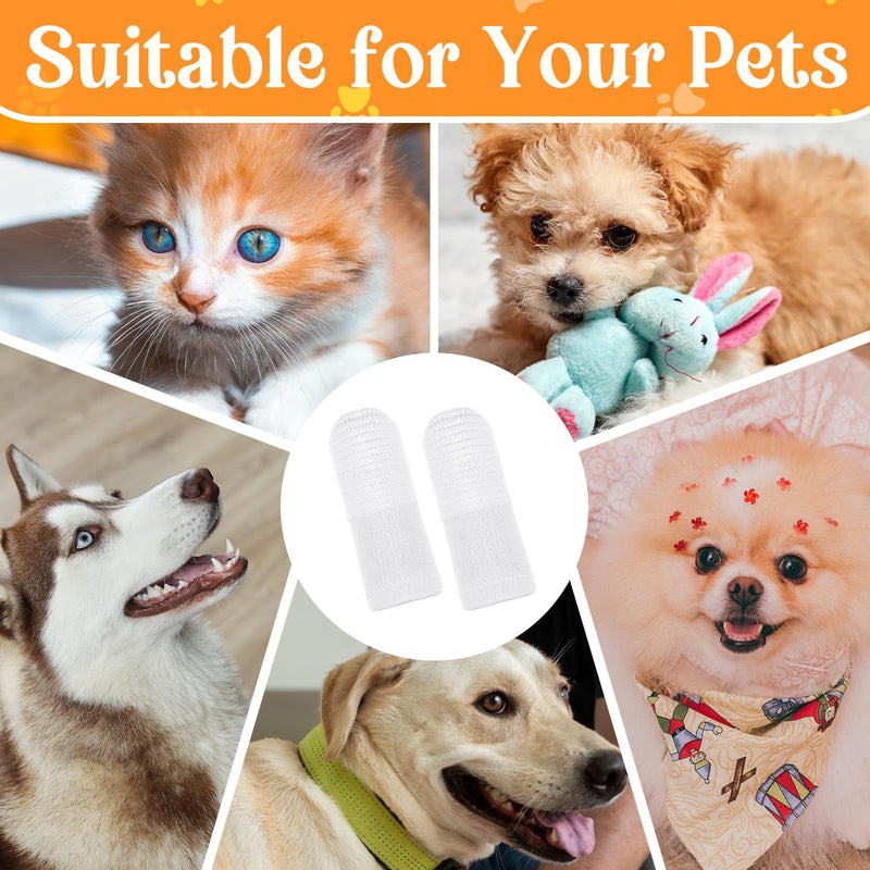Pack of 30 Dog Toothbrush, 360º Dog Toothbrush, Finger Toothbrush, Dog Pet Toothbrush, Teeth Cleaning, Pet Toothbrush, Pet Finger Toothbrush for Dogs, Puppies, Cats