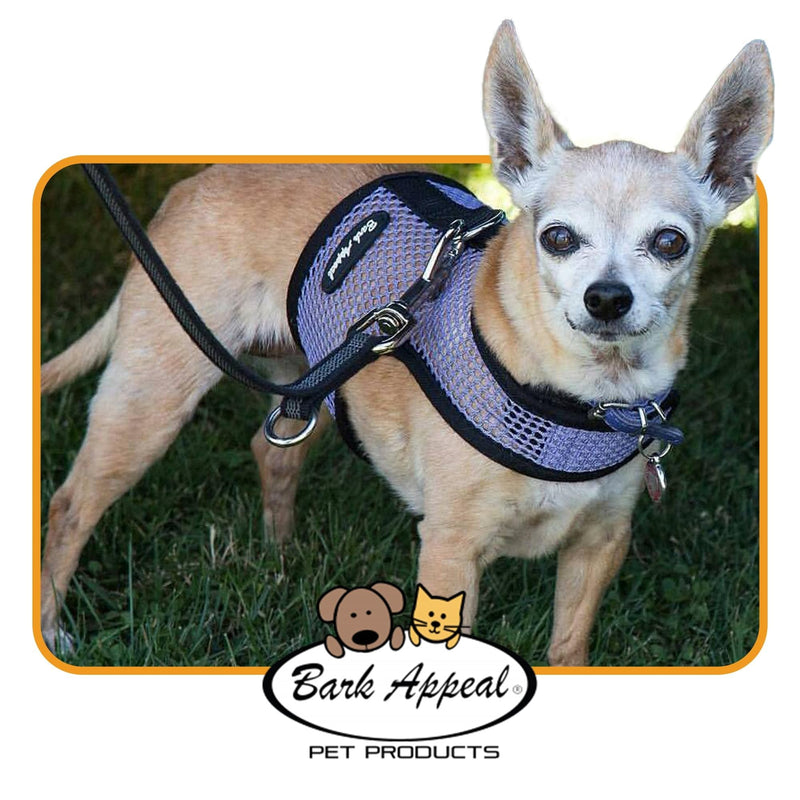 Bark Appeal Red Netted Mesh Wrap N Go Dog Harness for Small-Medium Pets – Soft Netted Mesh Vest Harness for Dogs, Puppies, Kittens & Cats – Easy Buckle-Free Design for a Comfortable Fit – Small - PawsPlanet Australia