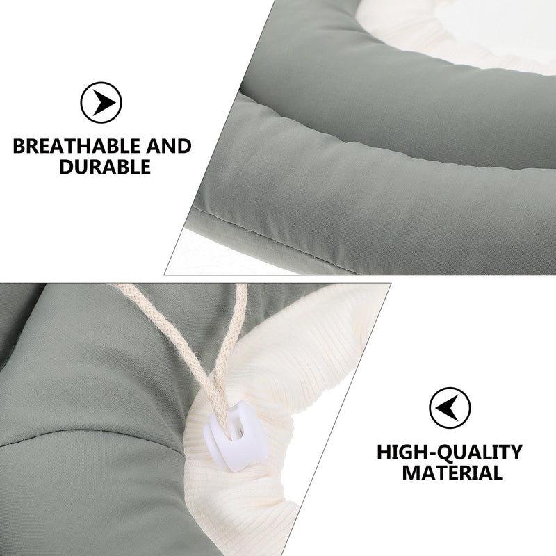 VALICLUD Cat Collar with Bell, Neck Brace made of PP Cotton, Prevents Licking After Surgery, Promotes Fast Recovery for Cats After Injury