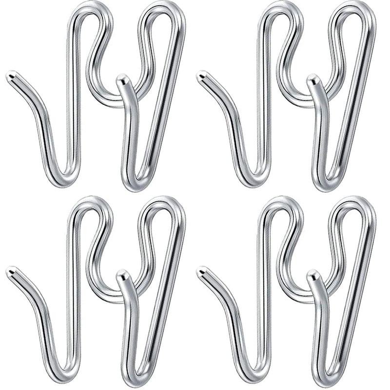 Extra Links for Prong Collar, 4 Pack 2.25mm Stainless Steel Smooth Surface Links for Pinch Collar 4 pack links