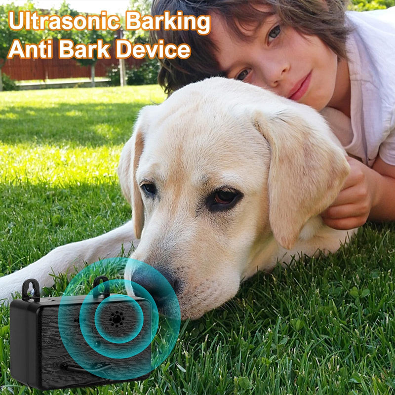 Anti Barking Devices, 2 Pack Dog Control Barking Devices with 4 Adjustable Modes, 50FT Waterproof Dog Bark Deterrent Bark Control Devices Stop Dog from Barking, Dog Silencer for Indoor & Outdoor Use - PawsPlanet Australia