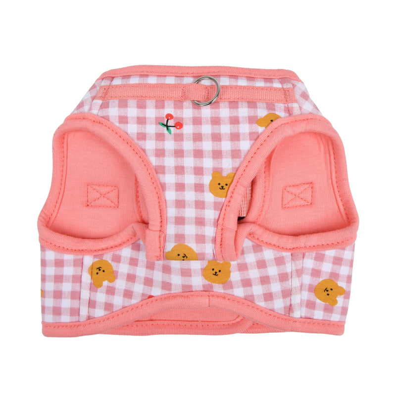 Puppia Spring and Summer Fashion Step-in Vest Dog Harness, Indian Pink_Baba, Medium - PawsPlanet Australia