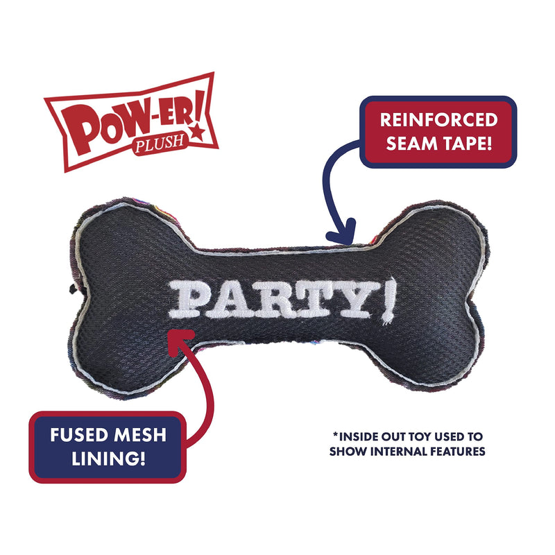 Lulubelles Power Plush | Barker's Mark | Yappy Hour Plush Dog Toy with Squeaker | Funny Dog Toy | Fun, Durable, and Safe | Huxley & Kent Squeaky Dog Toys Small - PawsPlanet Australia