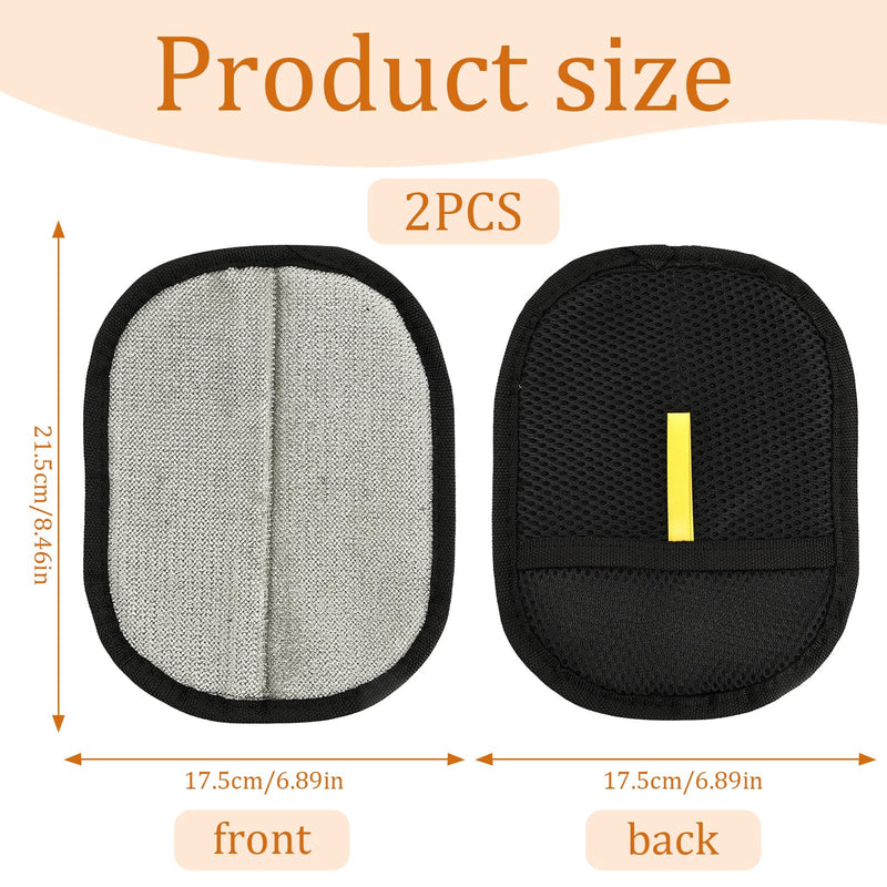 2pcs Cat&Dog Pet Hair Removal Gloves with 1Pcs Gold Medium-Sized Comb Pet Grooming Electrostatic Gloves Cat&Dog Hair for Sofa Clothing Curtain Carpet - PawsPlanet Australia