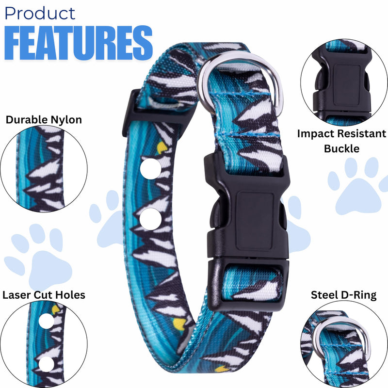 3/4" Nylon Replacement Collar - Shock Collar Replacement Collar, Invisible Fence Collar Replacement, Compatible with Pet Safe & Invisible Fence & PetSafe Collars (Range Blue, 3/4") Range Blue 3/4" - PawsPlanet Australia
