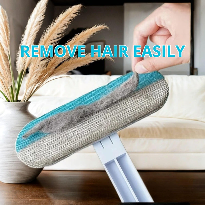 Pet Hair Remover for Dogs and Cats – 3-in-1 Reusable Self-Cleaning Brush – No Adhesive, Easy to Use – Removes Fur from Sofa, Bed, Clothes & Car – Lint Roller Alternative - PawsPlanet Australia