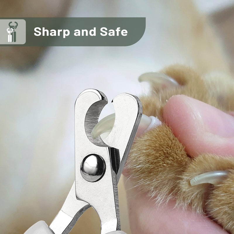 Mr. Pen Cat Nail Trimmer - Light Beige, Also Suitable for Kittens and Small Dogs - Cat Claw Trimmer - PawsPlanet Australia