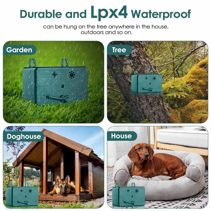 Anti Barking Device for Dogs. Ultrasonic Barking Control Devices 50FT Range Outdoor & Indoor, Stop Barking Dog Deterrent Devices Bark Box 3 Modes. Dogs Barking Silencer Safe for Human & Dogs (Green)1 Green - PawsPlanet Australia