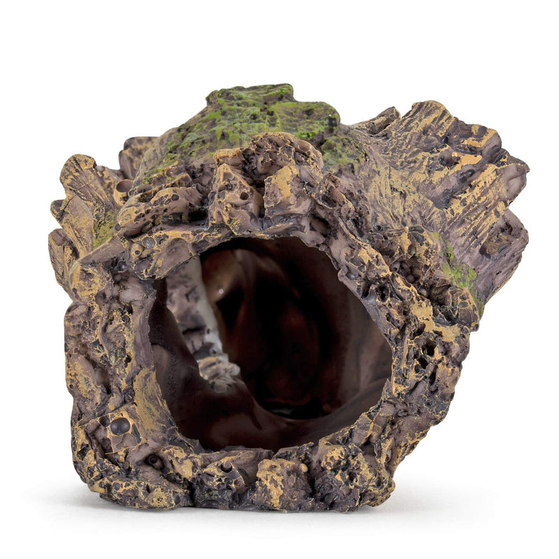Hygger Small Aquarium Ornament Poly Resin Wood Trunk Log Fish Tank Decoration for up to 20 Gallon Tank Betta Fish Accessories Hideout Cave(Tree Log) - PawsPlanet Australia