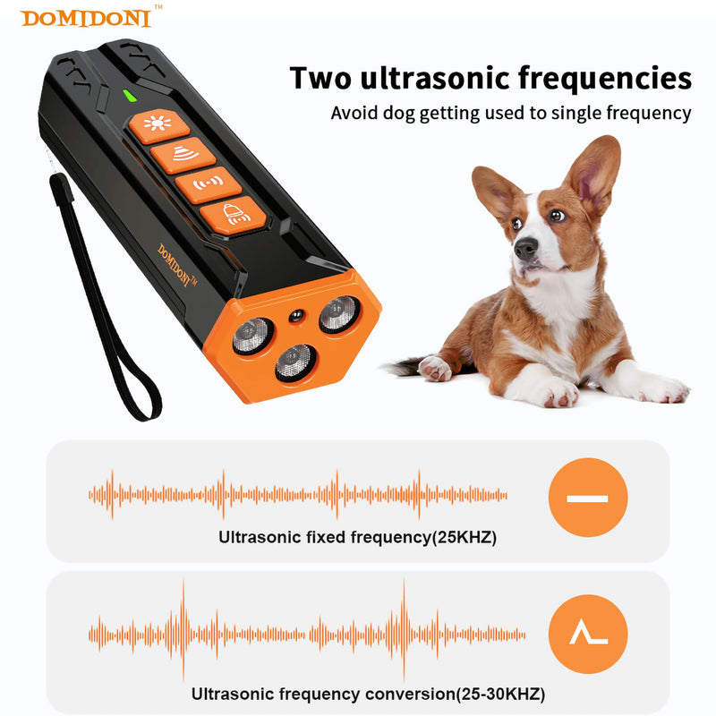2025 Upgraded Dog Bark Deterrent Device - Anti-Bark Devices for Dogs, No More Barks Dog Training Tool (Black) Black - PawsPlanet Australia