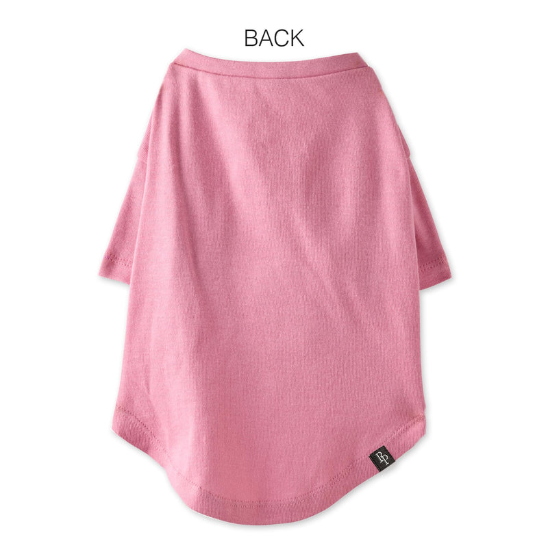 Toby II - The Perfect Tee, 8 Pack Short Sleeve Pet T-Shirt 100% Organic Cotton Tees Clothes for Small, Medium, Large Dogs, Rainbow Pink, Medium Medium (20-45 lbs) - PawsPlanet Australia