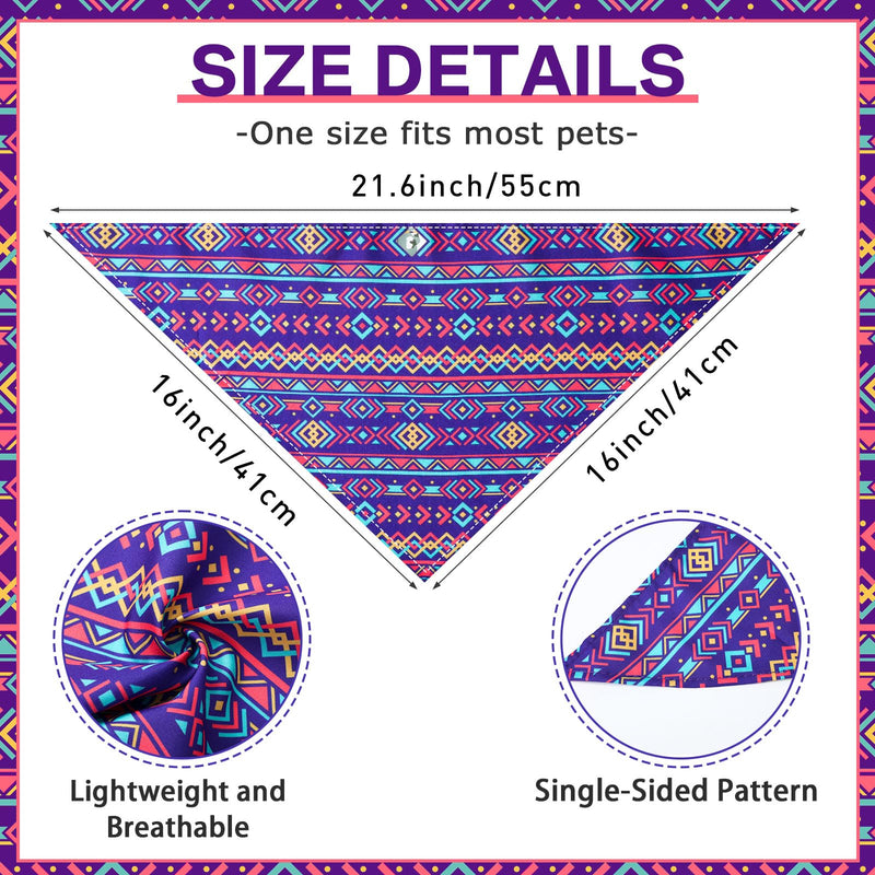 72 Packs Dog Bandanas Bulk Buffalo Plaid Cat Bandana Summer Scarf Triangle Fruit Drool Bibs Washable Adjustable Kerchief Dog Cat Bandana for Beach Small Medium Pet Supplies(Rhombus) Rhombus - PawsPlanet Australia