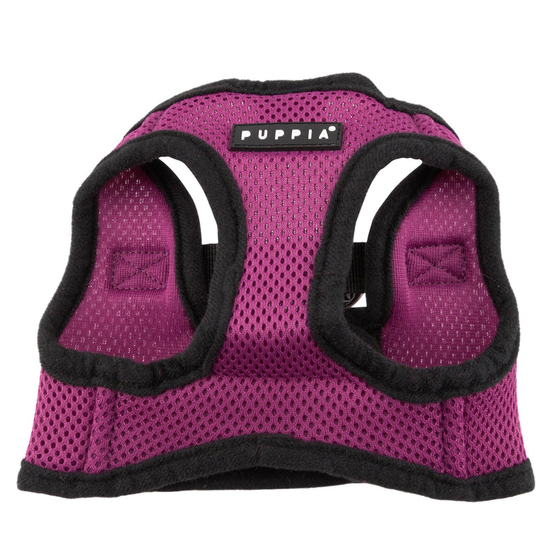 PUPPIA International Harness Soft B Vest, Large, Purple - PawsPlanet Australia