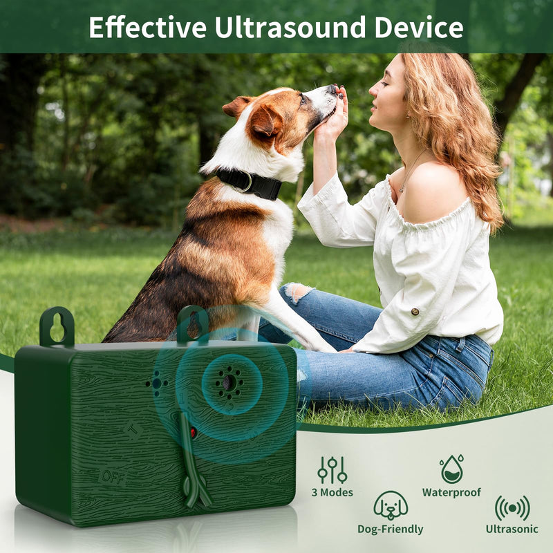 Anti Barking Devices for Dogs, 50FT Ultrasonic Dog Bark Control Devices with 4 Modes, Ultrasonic Dog Deterrent Bark Box Sonic Dog Barking Deterrent Devices for Indoor/Outdoor Dog Use - PawsPlanet Australia