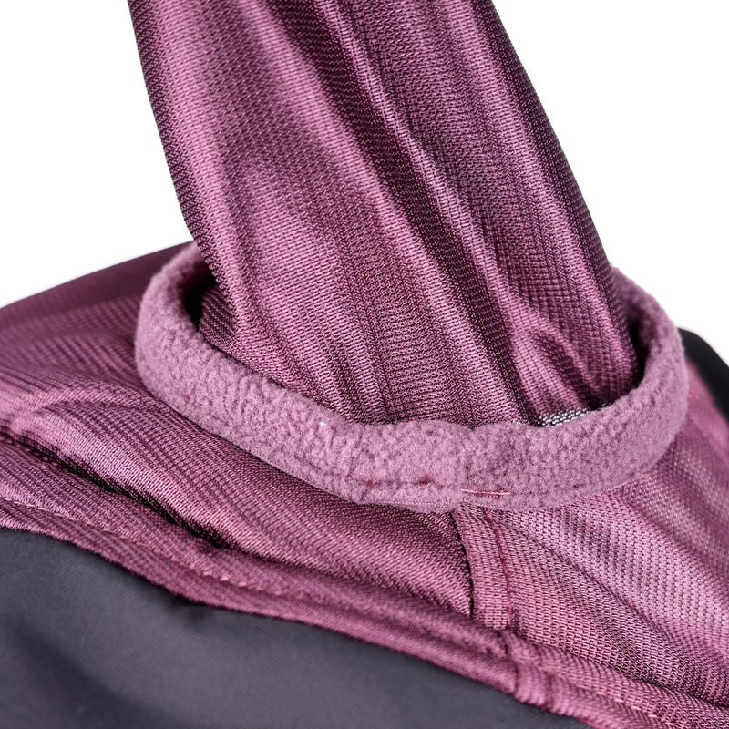 Shires FlyGuard Pro Deluxe Fly Mask with Ears – Cob Size | Premium Fine Mesh Protection | Lightweight Breathable Fly & Insect Guard | Secure Fit | Black Cherry