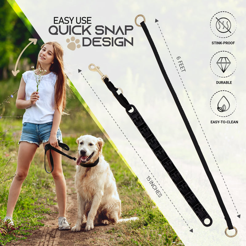 Ram-Pro Dog Training Collar Small Pinch Collar for Dogs Triple Crown Pro Training Collar Large Gentle Effective Control in a No Barking Control Dog Collar for All Breeds