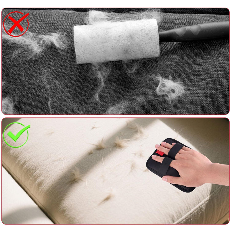 Cat Grooming Glove, Reusable Cat and Dog Hair Remover Tool Pet Grooming Glove for Dogs Bathing Pet Hair Removal Cleaning Brush Mitt Deshedding Washing - PawsPlanet Australia