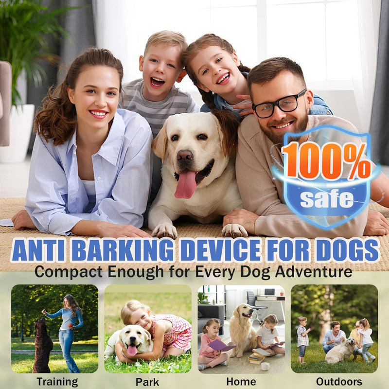 Dog Bark Deterrent Devices, 2025 Upgraded 2X Ultrasonic Anti Barking Device for Dogs-32FT Effective Range Stop Barking Neighbors Dog, Portable & Rechargeable Dog Training, Safe for Human & Dog Outdoor - PawsPlanet Australia