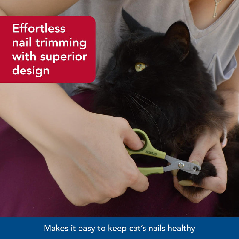 Coastal Pet- Safari - Cat Deluxe Nail Trimmer, No Color, One Size (5" L x 2.25" W) - PawsPlanet Australia