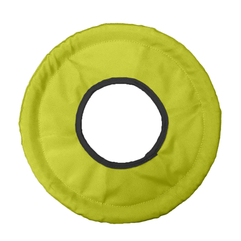 Nerf Dog Trackshot Toss and Tug Ring Dog Toy, Lightweight, Durable and Water Resistant, 9 Inches, For Medium/Large Breeds, Single Unit, Green/Black Black and Green - PawsPlanet Australia