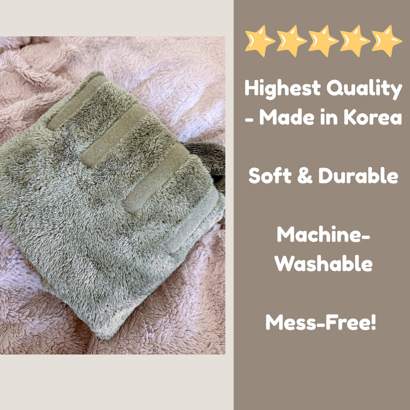 DERPYCHAPPY Premium Dog Towel Robe & Dog Bathrobe for Drying Dogs Made in Korea | Super Absorbent Quick & Adjustable Microfiber Bath Towel for Cats & Puppy Robes After Bath | Drying Coat (Lavender,XL) XL Lavender - PawsPlanet Australia